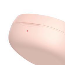Бездротові Bluetooth навушники Baseus Encok TWS WM01 Plus з дисплеєм Рожевий