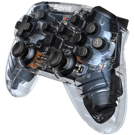 Беспроводной геймпад Baseus Motion Sensing Vibrating SW Gamepad Прозрачный