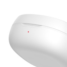 Бездротові Bluetooth навушники Baseus Encok TWS WM01 Plus з дисплеєм Білий