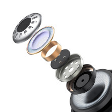 Беспроводные Bluetooth наушники Baseus Encok TWS W05 с функцией беспроводной зарядки Qi Зелёный