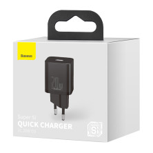 Сетевое зарядное устройство Baseus Super Si QC PD3.0 20W Type-C 3A Черный