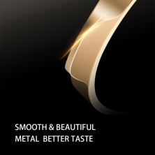 Автодержатель для телефона магнитный Baseus Small Ears в воздуховод Золотистый