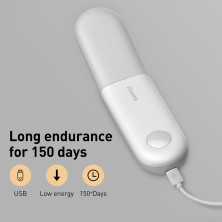 Ночной светильник Baseus Sunshine Aisle с датчиком движения и встроенным акуумулятором 500 mAh Теплый свет (4000K)