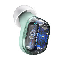 Беспроводные Bluetooth наушники Baseus Encok TWS WM01 Зелёный
