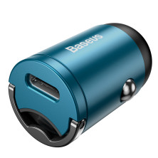 Автомобільний зарядний пристрій Baseus Tiny Star Mini QC 4.0 + PD3.0 30W Type-C 3A Блакитний
