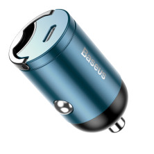 Автомобільний зарядний пристрій Baseus Tiny Star Mini QC 4.0 + PD3.0 30W Type-C 3A Блакитний