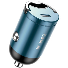 Автомобільний зарядний пристрій Baseus Tiny Star Mini QC 4.0 + PD3.0 30W Type-C 3A Блакитний