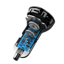 Автомобільний зарядний пристрій Baseus Digital Display QC 4.0 + PD3.0 PPS 45W USB + Type-C 5A Чорний