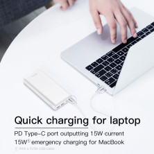 УМБ Baseus Mini JA 30000mAh 15W 3A с технологией PD Белый