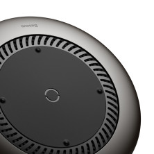 Беспроводное зарядное устройство Baseus Whirlwind Desktop Wireless Charger с технологией Qi 10W Черный