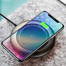 Беспроводное зарядное устройство Baseus Whirlwind Desktop Wireless Charger с технологией Qi 10W Черный