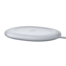 Беспроводное зарядное устройство Baseus Jelly с технологией Qi 15W 2A MAX Белый