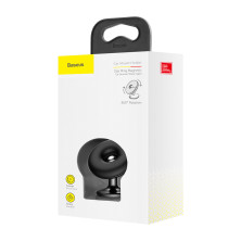 Автодержатель для телефона магнитный Baseus Star Ring Magnetic Car Bracket Черный