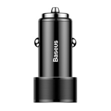 Автомобільний зарядний пристрій Baseus Small Screw 2USB 3.4A Чорний