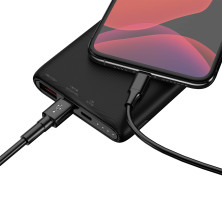 УМБ Baseus Bipow 10000mAh 18W з технологією QC3.0 + PD3.0 Чорний