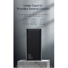 УМБ Baseus Bipow 10000mAh 18W з технологією QC3.0 + PD3.0 Чорний