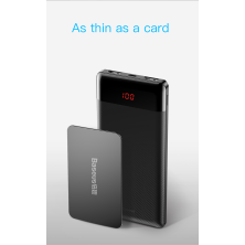 УМБ Baseus Mini Cu Display 10000mAh 2.1А Чорний