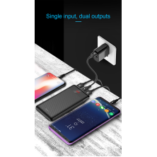 УМБ Baseus Mini Cu Display 10000mAh 2.1А Чорний