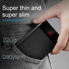 УМБ Baseus Mini Cu Display 10000mAh 2.1А Чорний