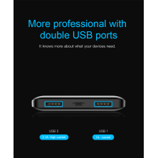 УМБ Baseus Mini Cu Display 10000mAh 2.1А Чорний