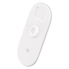 Беспроводное зарядное устройство Baseus Smart 3in1 For Phone+Watch+Pods (18W MAX) Белый