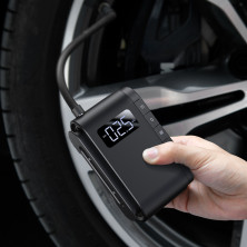 Компрессор универсальный Baseus Dynamic Eye Inflator Pump аккумуляторный 4000mAh 45W Черный