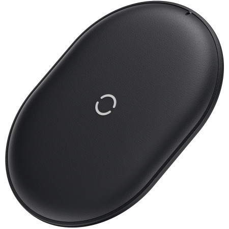 Беспроводное зарядное устройство Baseus Cobble с технологией Qi 15W MAX Черный