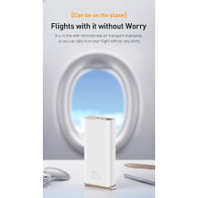 УМБ Baseus Starlight 20000mAh 22.5W з технологією QC3.0 + PD3.0 Білий
