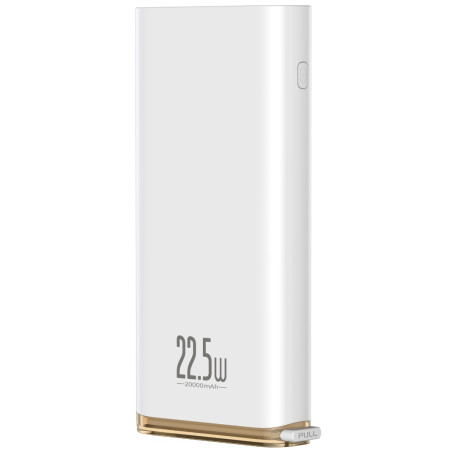 УМБ Baseus Starlight 20000mAh 22.5W з технологією QC3.0 + PD3.0 Білий