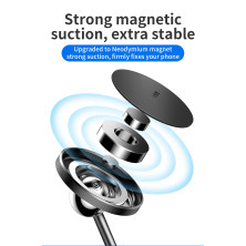 Автодержатель для телефона магнитный Baseus Little Sun Magnetic на торпедо Черный