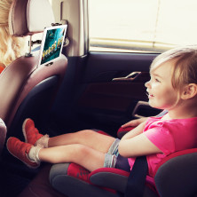 Автодержатель на подголовник Baseus Back Seat Car Mount для телефона или планшета Черный