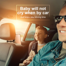 Автодержатель на подголовник Baseus Back Seat Car Mount для телефона или планшета Черный
