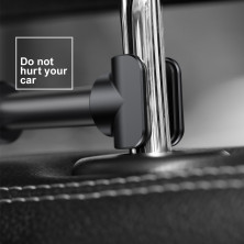 Автодержатель на подголовник Baseus Back Seat Car Mount для телефона или планшета Черный