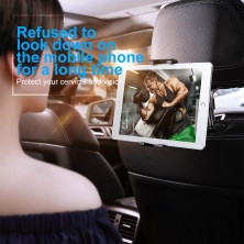 Автодержатель на подголовник Baseus Back Seat Car Mount для телефона или планшета Черный