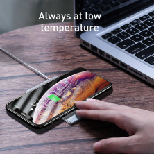Беспроводное зарядное устройство Baseus Card Ultra-thin с технологией Qi 15W MAX Белый