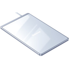 Беспроводное зарядное устройство Baseus Card Ultra-thin с технологией Qi 15W MAX Белый
