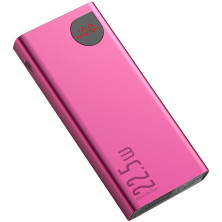 УМБ Baseus Adaman 20000mAh 22.5W з технологією QC3.0 + PD3.0 Рожевий