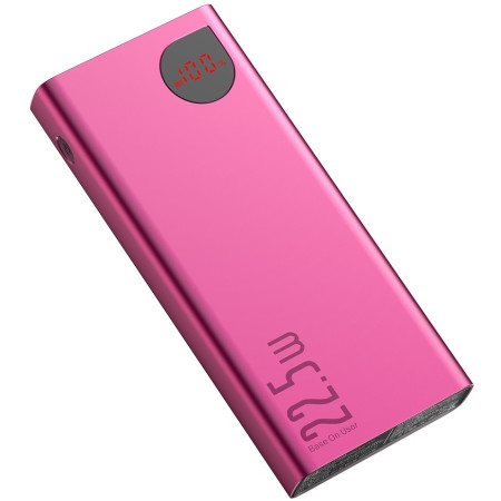 УМБ Baseus Adaman 20000mAh 22.5W с технологией QC3.0+PD3.0 Розовый