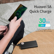 УМБ Baseus Mulight 20000mAh 45W з технологією QC3.0 + PD3.0 Чорний