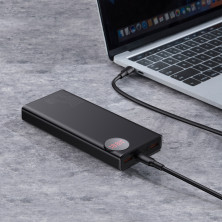 УМБ Baseus Mulight 20000mAh 45W з технологією QC3.0 + PD3.0 Чорний