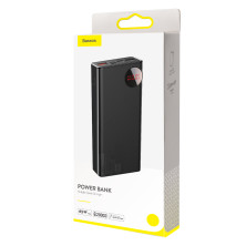 УМБ Baseus Mulight 20000mAh 45W з технологією QC3.0 + PD3.0 Чорний