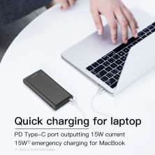 УМБ Baseus Mini JA 30000mAh 15W 3A з технологією PD Чорний