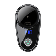 FM-трансмітер Baseus Locomotive MP3 Car Charger 2USB 3.4A Чорний