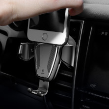 Автодержатель для телефона Baseus Gravity Car Mount в воздуховод Черный