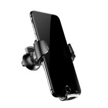 Автодержатель для телефона Baseus Gravity Car Mount в воздуховод Черный