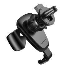 Автодержатель для телефона Baseus Gravity Car Mount в воздуховод Черный