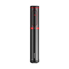 Селфі-монопод Baseus Fully Folding 2in1 з функцією штатива та пультом Bluetooth Чорно-Червоний