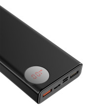 УМБ Baseus Mulight 20000mAh 18W з технологією QC3.0 + PD3.0 Чорний