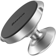 Автодержатель для телефона магнитный Baseus Small Ears на торпедо Серебристый