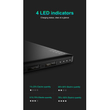 УМБ Baseus Mini Cu 10000mAh 2.1А Чорний